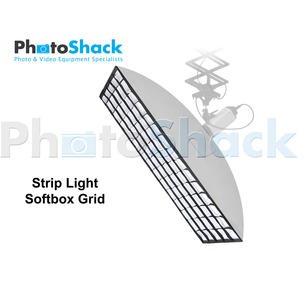 Softbox 35x140cm with Grid (Heat resistant) - Bowens